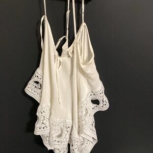 Loose strappy summer top